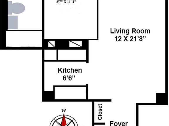 2nd image of 345 E 56th St APT 6A