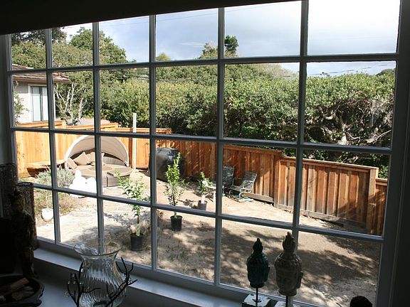 view from living room