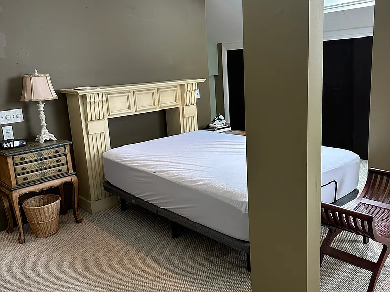 Huge loft bedroom, with 2 large closets and storage