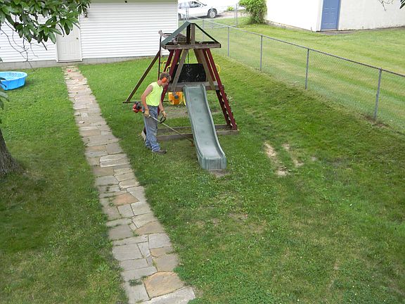 Back, playset not included