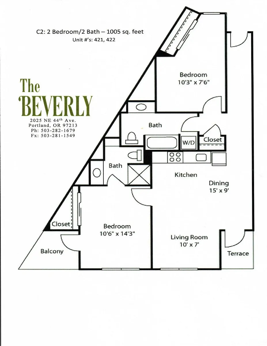 Floor plan 2 bd 2 bath_1005