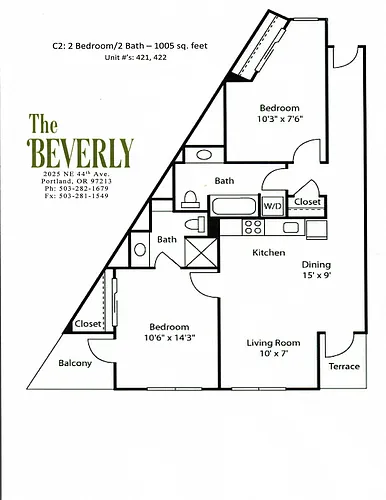 Floor plan 2 bd 2 bath_1005