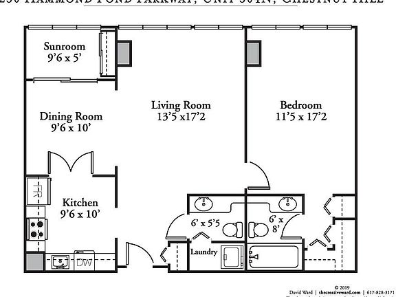 3rd image of 250 Hammond Pond Pkwy APT 504N