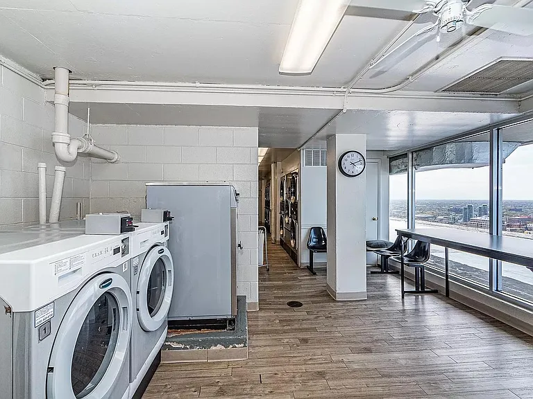Rooftop Laundry Room