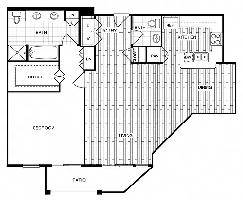 Floor plan J - Mykanos