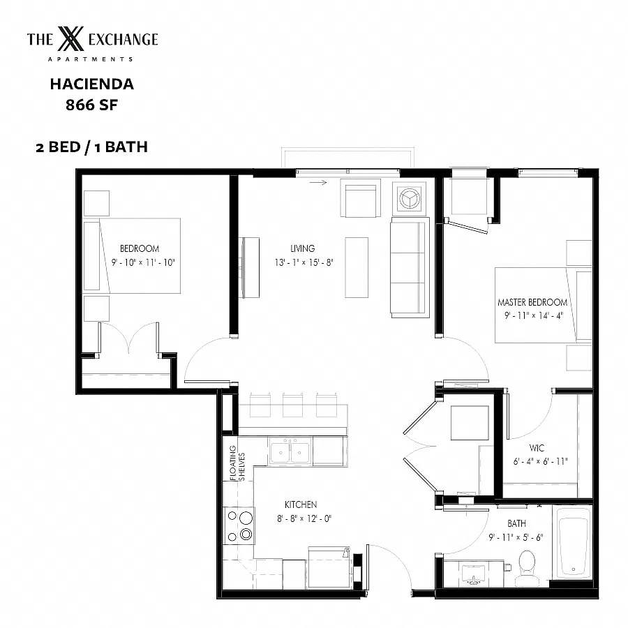 Floor plan Hacienda
