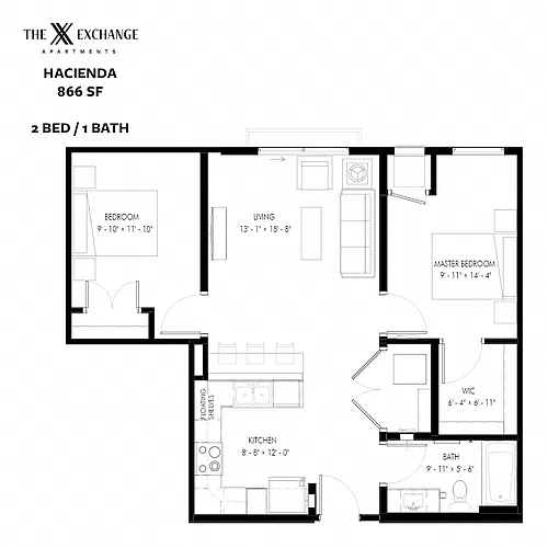 Floor plan Hacienda