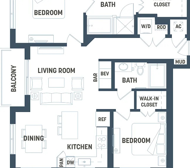 2bed 2bath 2bed 2bath
