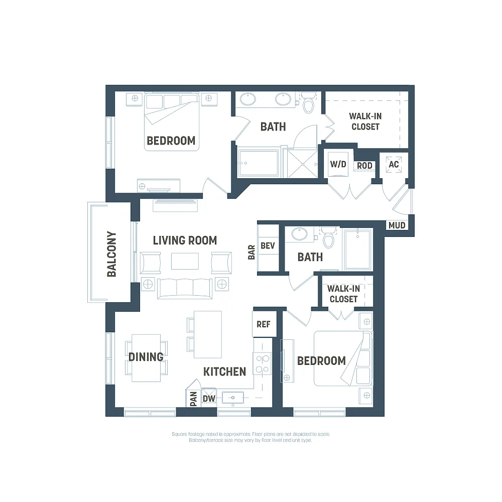 Floor plan B3aPH