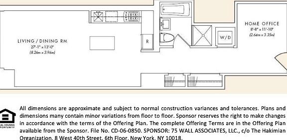 2nd image of 75 Wall St APT 34E