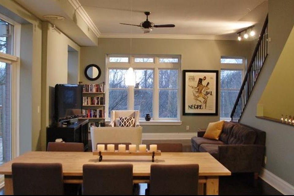 Open Floor Dining & Living Room