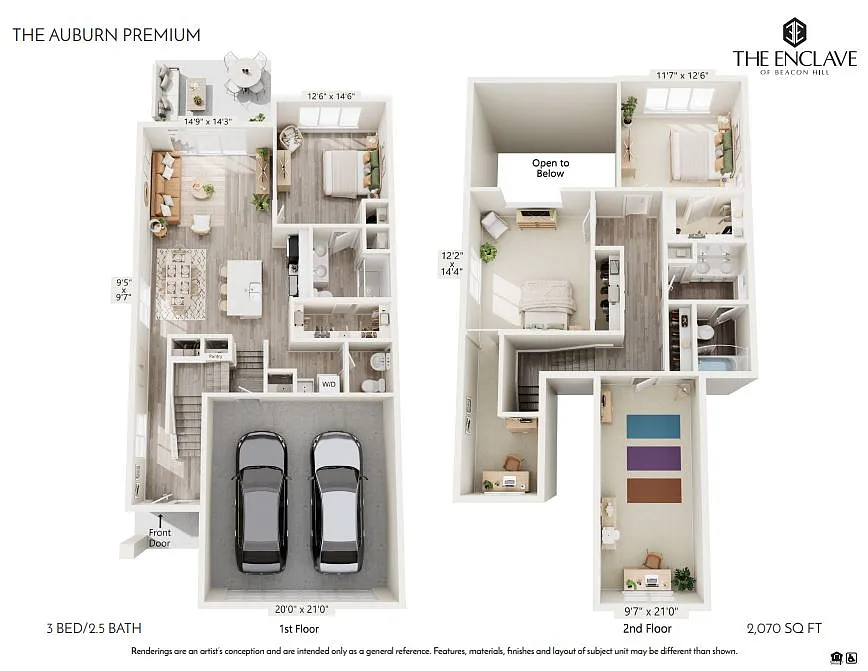 Floor plan The Auburn Premium