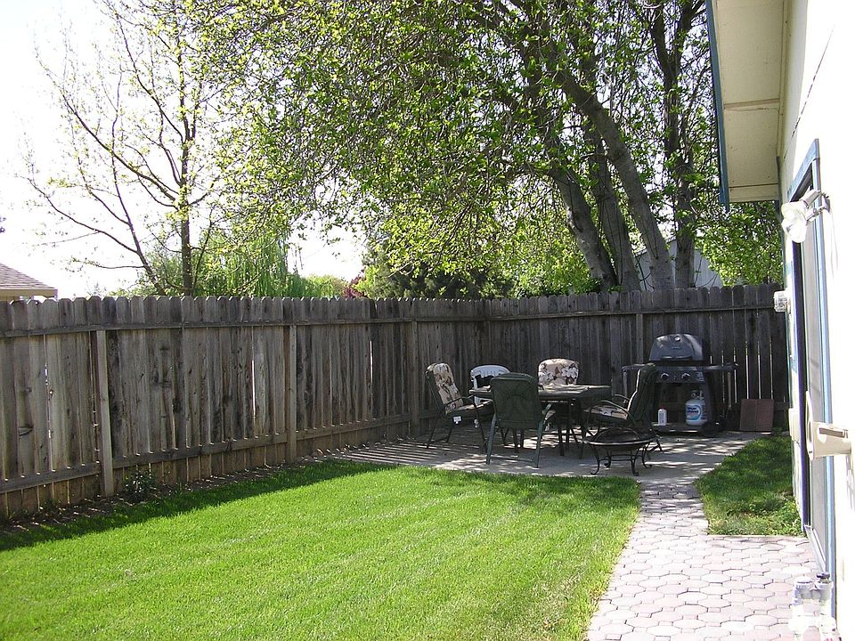 Backyard with patio