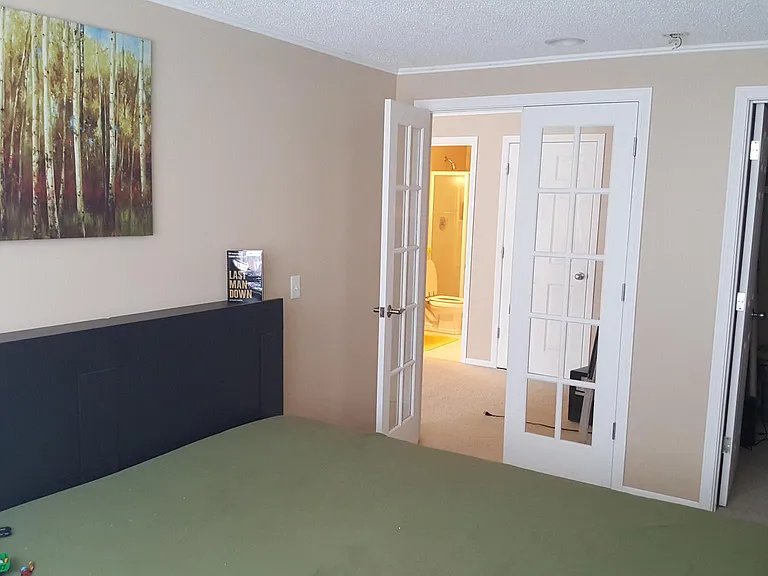 Third bedroom, huge walk in closet, half bath in Basement