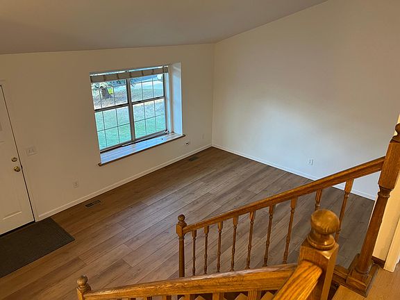 Living room from upper level.