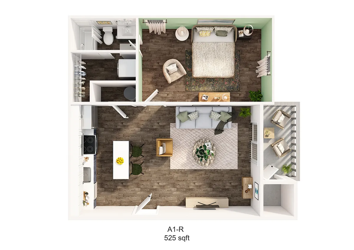 Floor plan A1