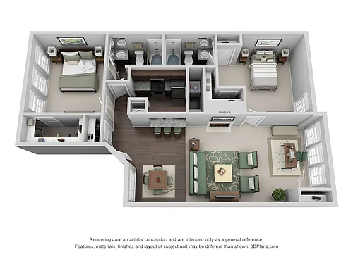 Floor plan The Rooke