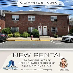 220 Palisade Avenue #2C in Cliffside Park, New Jersey | StreetEasy