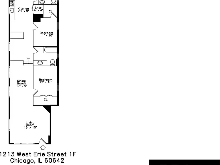 1213 W Erie St #1F — Photo 10