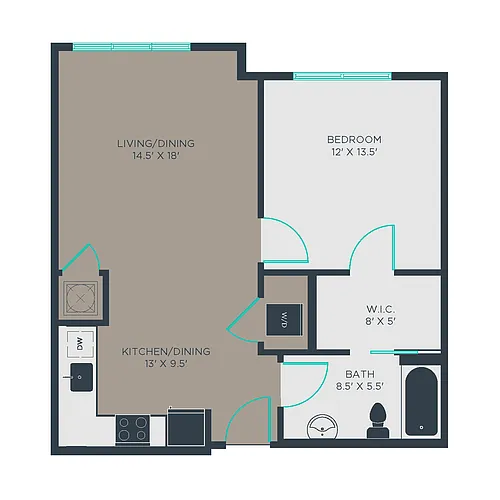 Floor plan 1D
