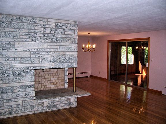 Living Room with view to Sunroom