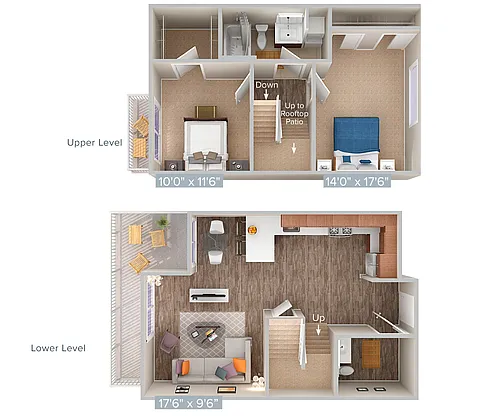 Floor plan B7-950