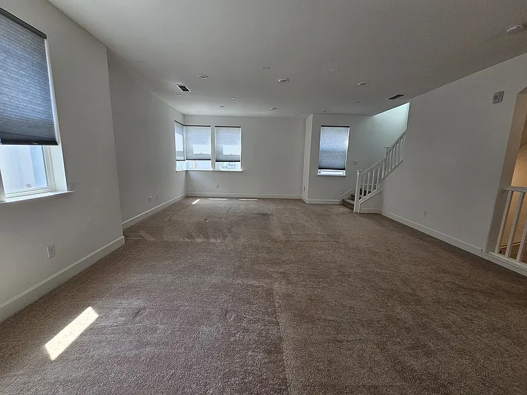 Horizontal view of 2nd floor living area