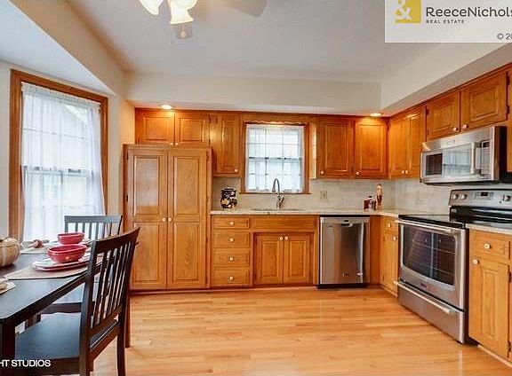 Kitchen, newer hardwood floors.