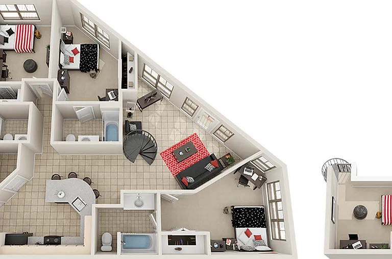 C3-LOFT- Villas on Guadalupe Austin Texas VOG