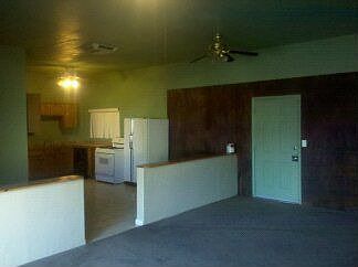 Interior of spacious 1 BR back Unit