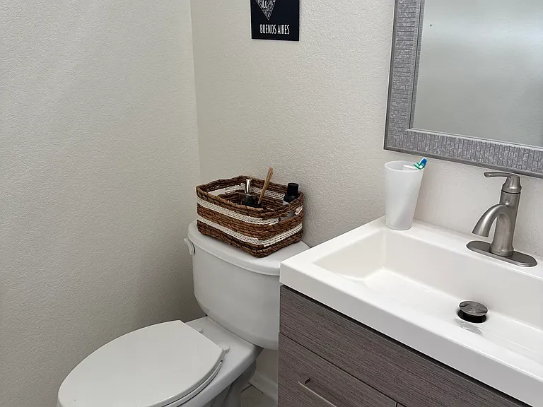 Half bath main floor