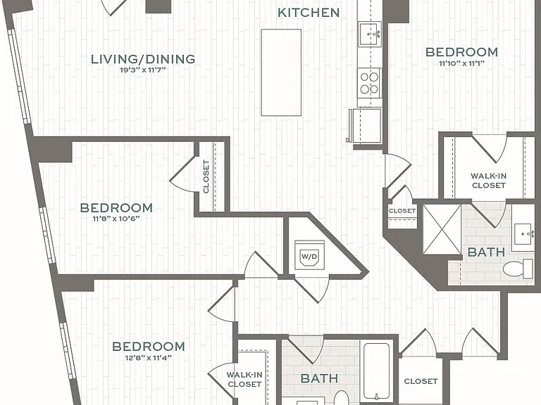 Lantera at Boston Landing - 3.1 - 2 Beds - 2 Baths - 1412 Sq. ft.