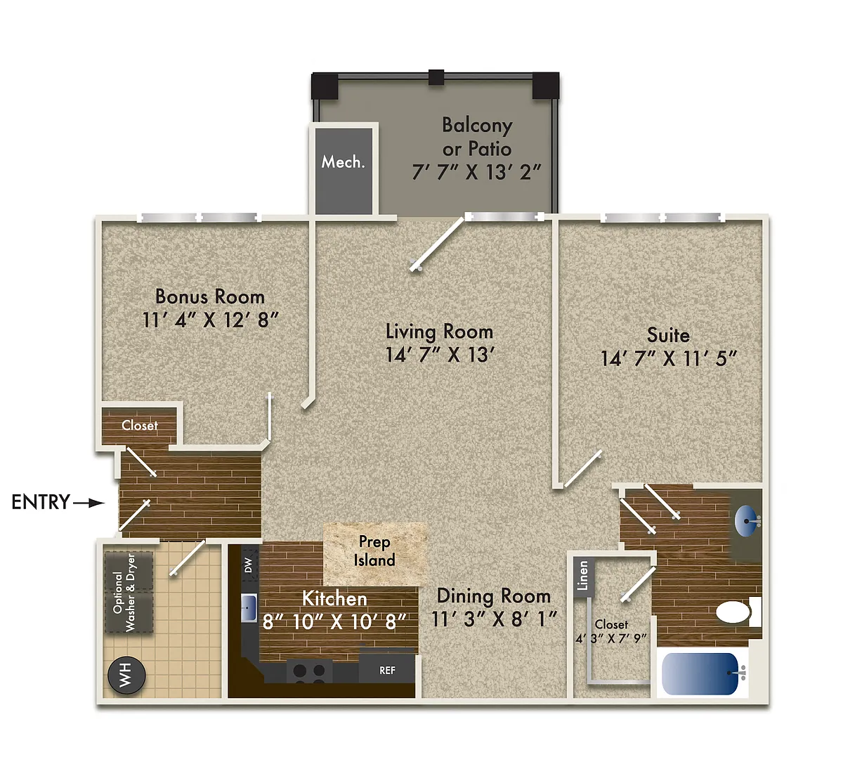 Floor plan Alicante