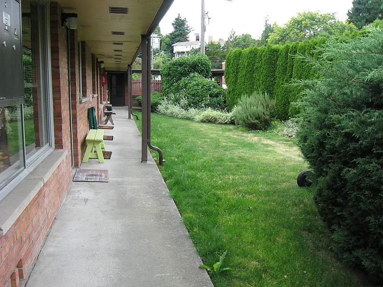 COVERED WALKWAY TO UNIT 2
