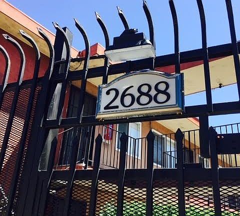 Number of Address to The Tiki Apartments