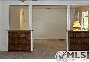 Entry to foyer sitting area