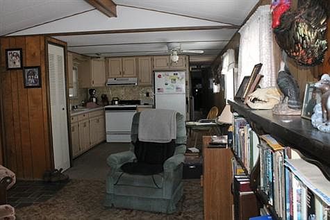 Open Living and Kitchen