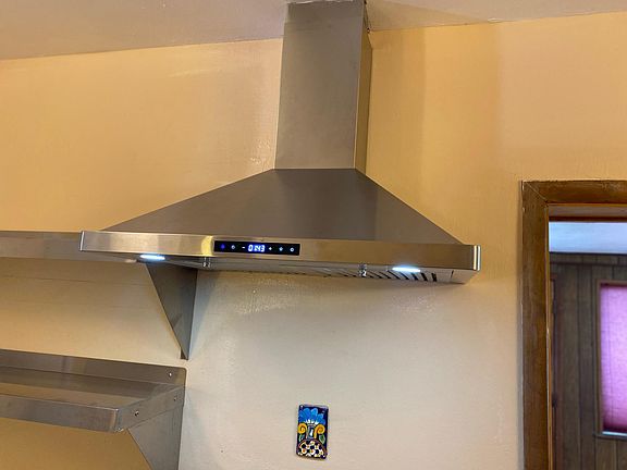 New range hood.