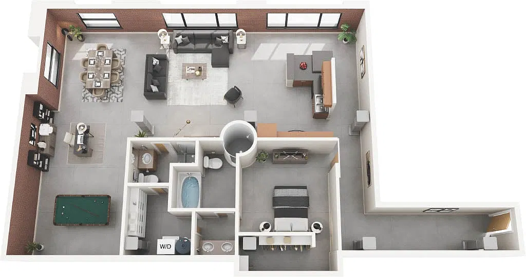 Floor plan J1 - 710