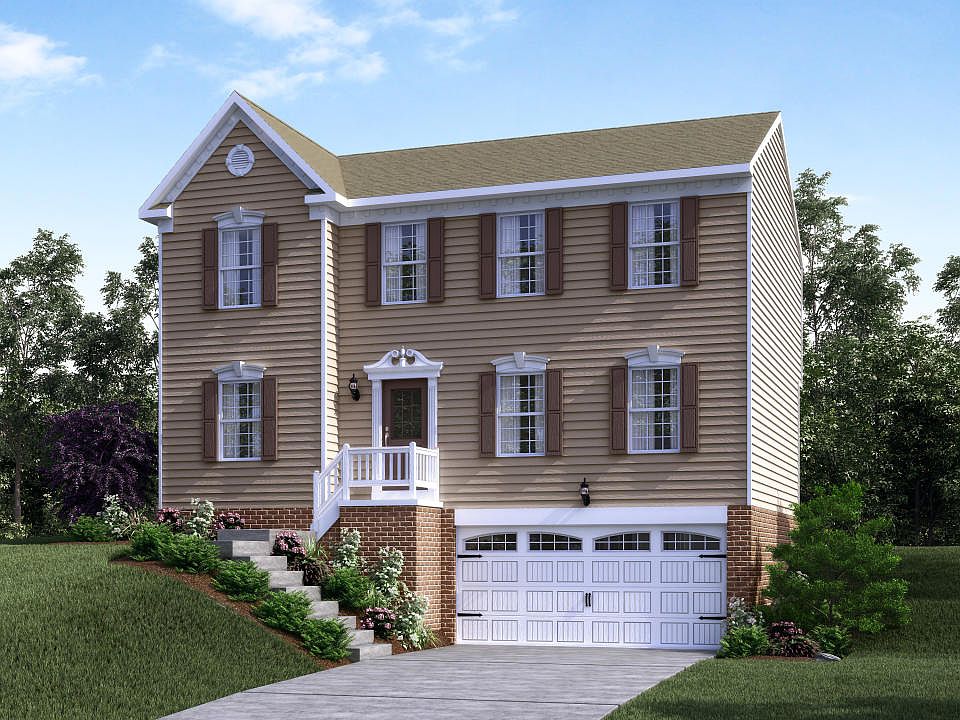 Elevation G Siding Facade with Opt Garage Door