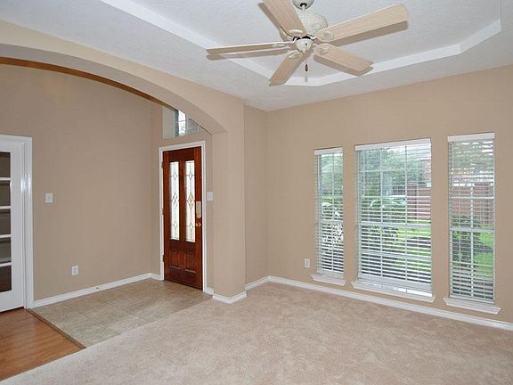 Formal Living with new flooring.