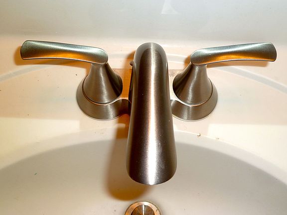 New bathroom fixtures