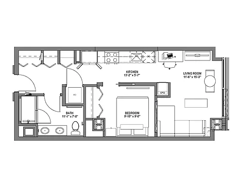 Floor plan A1