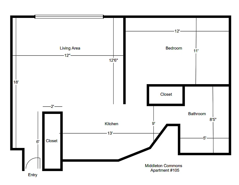 Floor plan 105