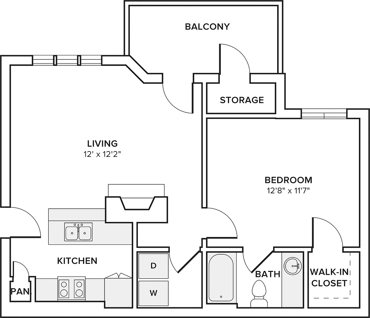 Floor plan A01