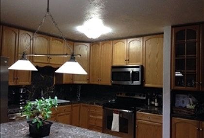 upstairs kitchen