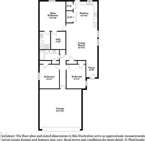 3 bed, 2.0 bath, 1200 sqft, $1,715 — Photo 3