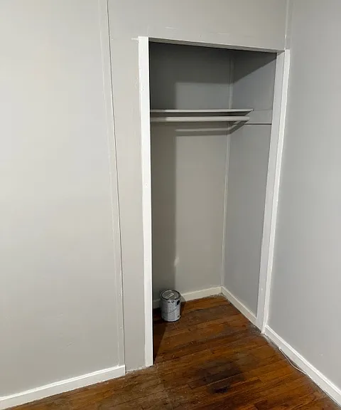 Bedroom closet.