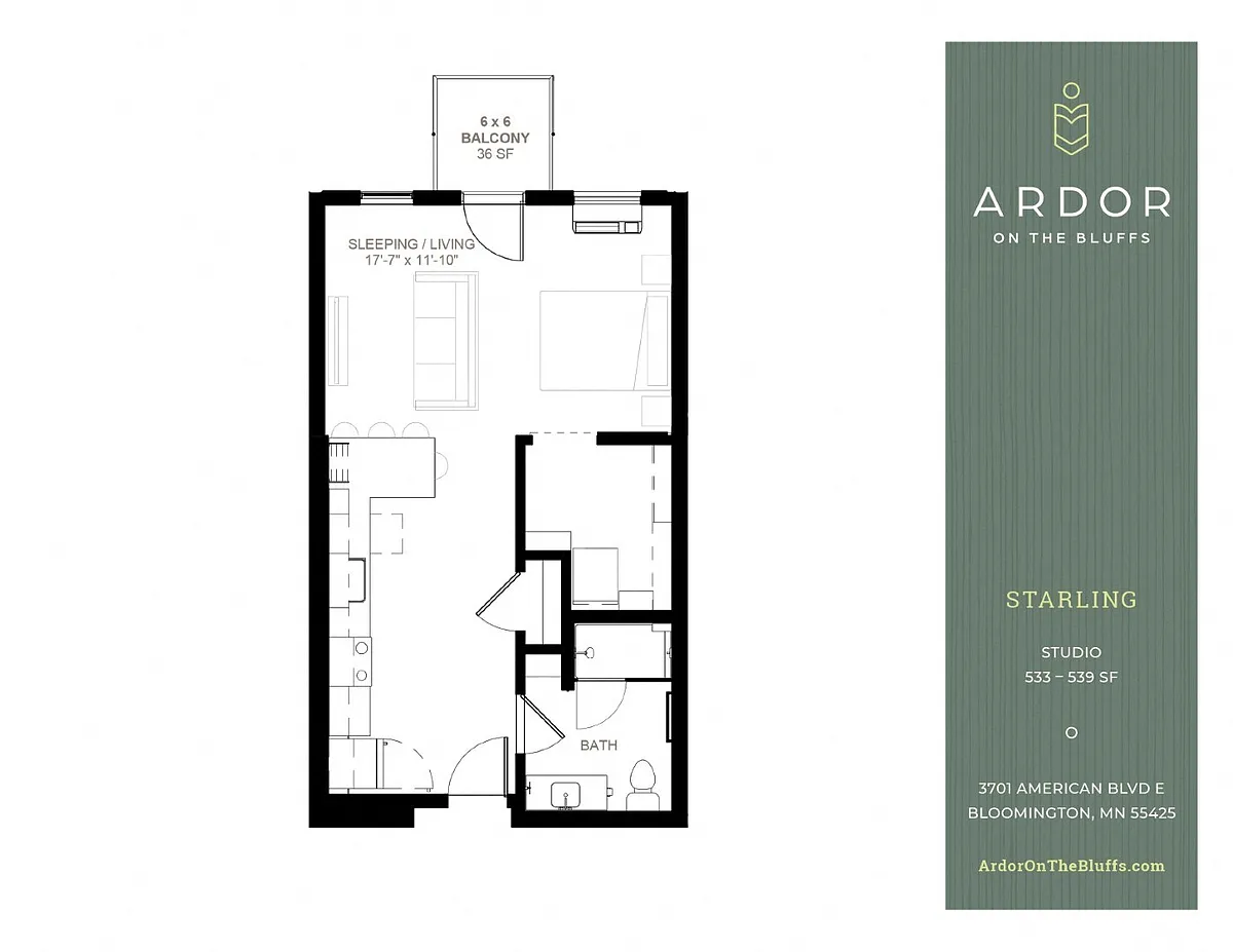 Floor plan Starling