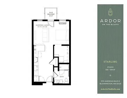 Floor plan Starling